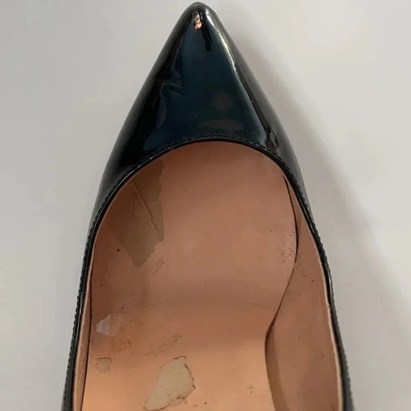 Petite Cadeau Leona black patent leather 5” heel, women’s size 7 - Picture 13 of 16